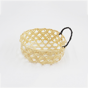 Modern Eco-Friendly Bamboo <strong>Basket</strong> Woven Hand Made <strong>Square</strong> Storage <strong>Basket</strong> for Home - Product Image 3