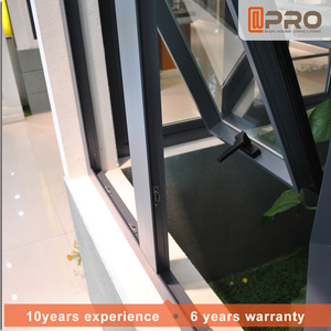 Tùy chỉnh chất lượng cao đôi treo cửa sổ trong mét các loại cửa sổ mái hiên bằng nhôm với kính đôi - Product Image 6