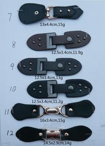 Hebilla <span class=keywords><strong>de</strong></span> cuero <span class=keywords><strong>de</strong></span> imitación, <span class=keywords><strong>dos</strong></span> piezas - Product Image 3