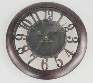 Orologio <span class=keywords><strong>da</strong></span> Parete in Plastica Stile Retrò/ Orologio <span class=keywords><strong>da</strong></span> Parete Antico/ Orologio <span class=keywords><strong>da</strong></span> Parete Vintage - Product Image 5
