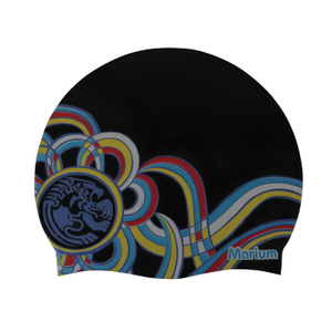 Popular High Quality <b>Waterproof</b> <b>Silicone</b> Swim Cap Printed Wholesale - Product Image 4