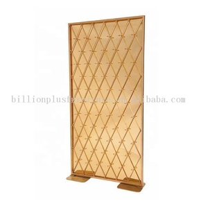 Fondo <span class=keywords><strong>de</strong></span> boda <span class=keywords><strong>de</strong></span> metal dorado <span class=keywords><strong>de</strong></span> decoración acrílica <span class=keywords><strong>de</strong></span> acero inoxidable para la venta - Product Image 4