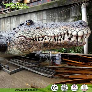 Parc aquatique D'attractions Animatronic <span class=keywords><strong>De</strong></span> Pulvérisation D'<span class=keywords><strong>eau</strong></span> Crocodile Modèle - Product Image 4