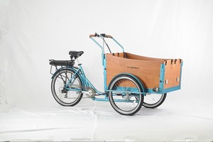 Vélo cargo familial à trois roues Clamber Brand UB9032, <span class=keywords><strong>24</strong></span> pouces, 7 vitesses - Product Image 6