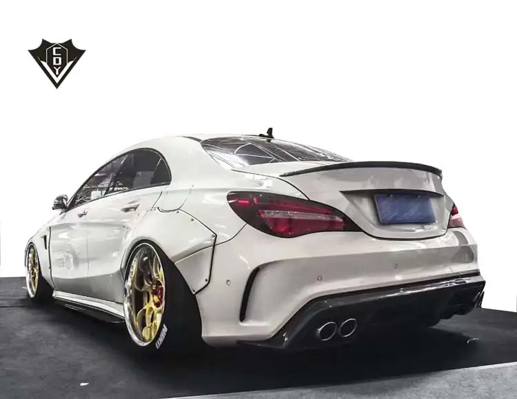 CLA C117 Wide fender flares CLA wheel arches FD style