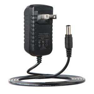 Carregador de parede transformador 15 volts, 1 amp 1000ma fonte de alimentação eua adaptador 15 v 1a 15w para dc15v cctv câmera