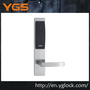 Electrónica de alta Seguridad 15000 veces la vida de la batería de lujo inteligente rfid puerta del <span class=keywords><strong>hotel</strong></span> sistema de bloqueo - Product Image 1