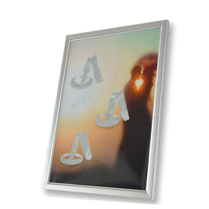 Chất lượng cao <span class=keywords><strong>Snap</strong></span> Khung ánh sáng hộp nhôm in Acrylic Bảng điều chỉnh trở lại chiếu sáng quảng cáo trong nhà hiển thị dẫn hình ảnh khung - Product Image 3