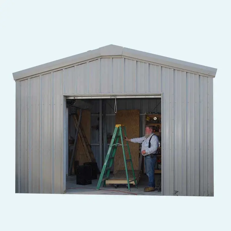 Chuyên Nghiệp 10ft X 12ft Kim Loại Vườn Shed Lưu Trữ Bền Nhà Kho