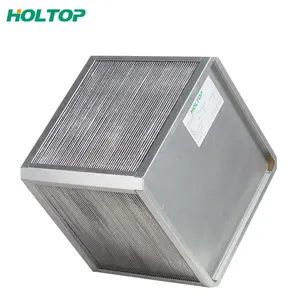 Ambientador de aire de 0,12mm, forros de aluminio, cambiador de calor sensible a contrapeso