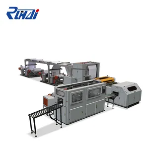 Fully automatic A4 copy paper production line roll A4 paper sheet cutting machine paper packing wrapping machine