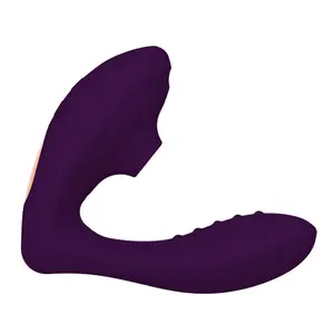 2019 nieuwe siliconen zuigen U vorm vibrator oplaadbare vlinder vibrator voor vrouwen
