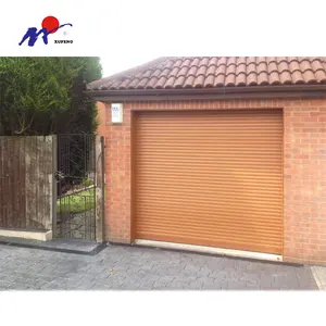 Di alluminio di Rotolamento Otturatore Patio XuFeng Porte Con Gomma Piuma Dell'unità di elaborazione di Rolling Shutter Porta