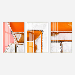 Pittura moderna di <span class=keywords><strong>vetro</strong></span> <span class=keywords><strong>quadri</strong></span> astratti di cristallo porcellana pittura artistica della parete - Product Image 1