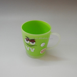 gelas ukur plastik personalizzati doppio strato tazza di acqua di plastica - Product Image 1