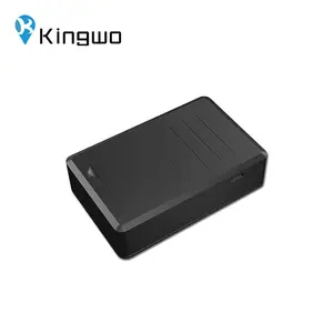 Kingwo Iot MT03 MT06 AT3AT6アセットマグネットGpsトラッカーロケーター追跡デバイス12ブラック3G/4G/2G 92mm * 59mm * 30mm CN;GUA 67g