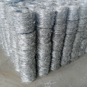 Giá thấp dây sắt thép gai cuộn dây mạ Kẽm độ bền kéo cao chéo dao cạo hàng rào nhẹ cho an toàn trên mỗi mét - Product Image 6