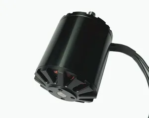 SAITE Motor DC Tanpa Sikat Kuat, Penggerak Sabuk Papan Seluncur Listrik 14S 63100 130KV 4500W untuk Sabuk