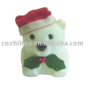 ZHIHUA marque vente chaude de haute qualité mignon flocage <span class=keywords><strong>bonhomme</strong></span> de neige forme boîte à bijoux - Product Image 1