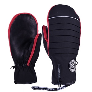 JACKCOME Gants <span class=keywords><strong>de</strong></span> <span class=keywords><strong>sport</strong></span> chauds d'hiver Gants d'hiver imperméables Gants <span class=keywords><strong>de</strong></span> ski en cuir <span class=keywords><strong>de</strong></span> chèvre Gants <span class=keywords><strong>de</strong></span> snowboard coupe-vent - Product Image 2