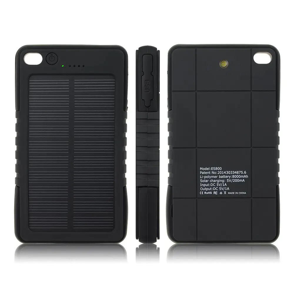 Gitra 2020 Tahan Air Pabrik 5000Mah 10000MAh 20000MAh 30000MAh Solar Charger Portabel Bank Tenaga Surya Portabel