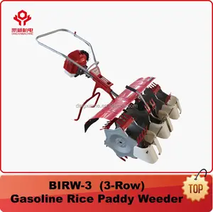Vente chaude 3-Row Bineuses Mini Riz Paddy Mauvaises Herbes Machine de Démontage/portable mini riz étrille