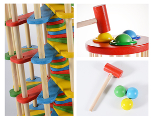Mejor Precio niños golpear <span class=keywords><strong>la</strong></span> bola en <span class=keywords><strong>la</strong></span> escala juguetes educativos <span class=keywords><strong>de</strong></span> madera para <span class=keywords><strong>la</strong></span> venta - Product Image 4