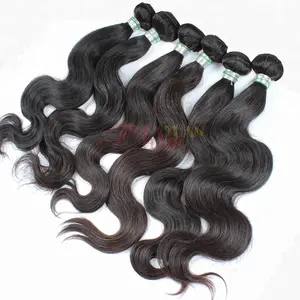 Top 10 supplier wholesale raw virgin remy human hair unprocessed Brazilian body wave