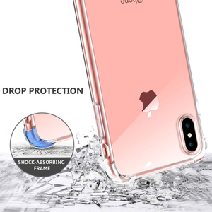 En gros Meilleure Vente Antichoc Transparent PC Retour TPU Cadre Cas Couverture Arrière pour <span class=keywords><strong>iPhone</strong></span> <span class=keywords><strong>X</strong></span> Acrylique Transparent Téléphone Cas - Product Image 6