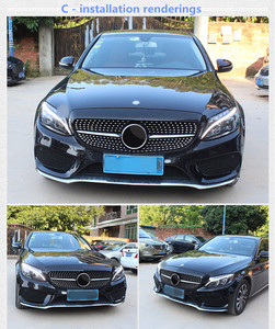 Frente de plata de diamantes de rejilla para <span class=keywords><strong>mercedes</strong></span> <span class=keywords><strong>CLA</strong></span>/DE LA CIA-clase W117 parrilla delantera para la CIA W117 - Product Image 5