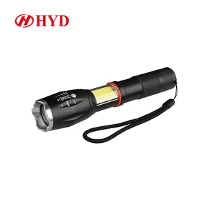 2 km distancia gama larga maglite fenix Dubai telescópica foco led cob linterna antorcha luces linterna streamlight