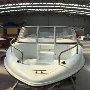 Pequeña Lancha Abierta de <span class=keywords><strong>Pesca</strong></span> de Fibra de Vidrio de 20 pies con Motor Fuera de Borda - Product Image 5