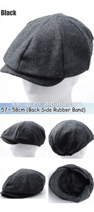 hombres de moda base de ocho gatsby panel de hiedra estilo ascot newsboy sombrero boina - Product Image 1