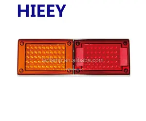 美国 4英寸圆形 LED 卡车拖车尾灯 12 v led 尾灯用于卡车 24 v LED 客车尾部指示灯