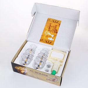 Hijama bekam vakum pijat, plastik penyedot murah dengan bungkus vakum besar - Product Image 1