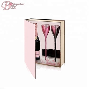 Custom High-class paper cardboard Wine Bottle champagne Packaging Gift Box wholesale wine box