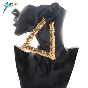 Yiwu Ebay Ailexpress Hot Koop Hiphop Oorbel Ster Stijl Club Earring Bamboo Hoop Earring