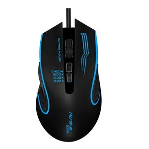 AIKUN Gaming Mouse GX59 2400dpi,On-the-fly adjustable dpi,Individually sculpted buttons,User- Back lighting