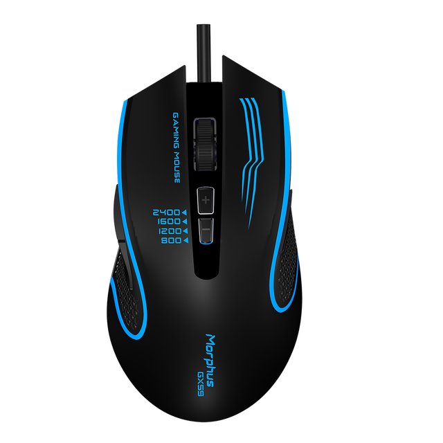 GX59 2400 Dpi Adjustable Wired USB Gaming Optical Mouse with Backlight