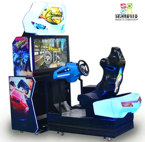 42 Inch Cruising Blast Car Racing Simulator Arcade Racing Game Machine With Motion Seat