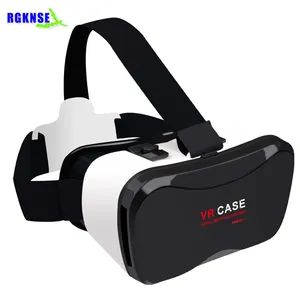 Rgknse vr headset vr 3d óculos 5 plus, para smartphone iphone 8/8p android, oem, impressão de logotipo