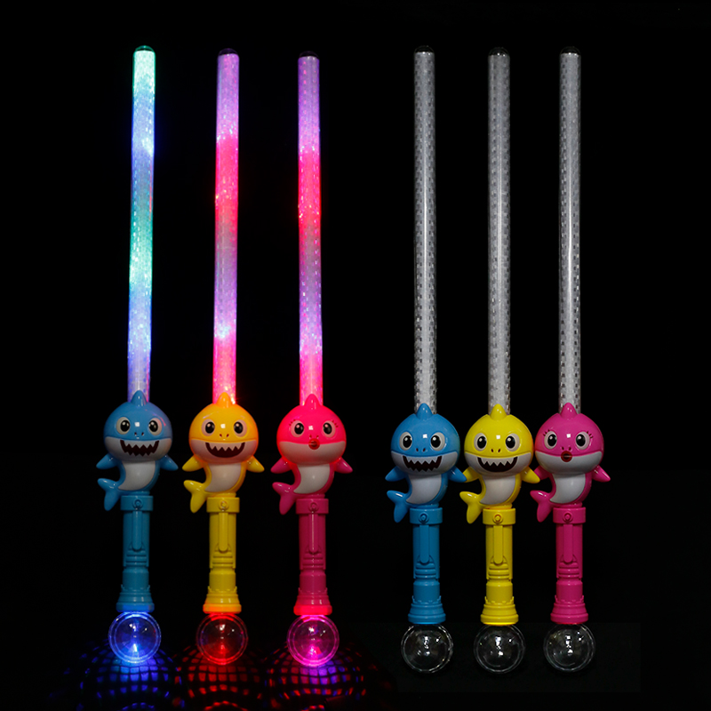 Парк развлечений магазин продаж для рождественской вечеринки с подсветкой Дельфин палочка игрушка RGB высокого качества, в крапинку, светодиодная светящаяся палочка подарок для детей