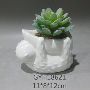 Desktop Decor elephant a forma <span class=keywords><strong>di</strong></span> piccolo fiore <span class=keywords><strong>di</strong></span> ceramica <span class=keywords><strong>vaso</strong></span> bonsai per la vendita - Product Image 3