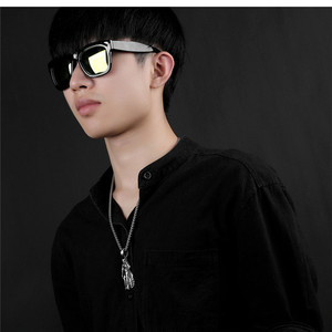 316L Acero inoxidable mens estilo chino Sun wukong hip hop colgante, collar - Product Image 2