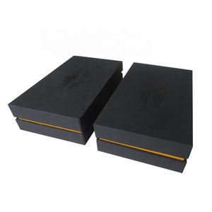 Fábrica de productos reciclables púrpura de embalaje de <span class=keywords><strong>vino</strong></span> de caja de papel de regalo - Product Image 5