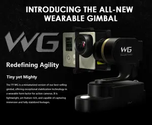 Feiyu tech 3 trục brushless gimbal WG cho gopro 3, Gopro 3 + và gopro 4 máy ảnh thể thao máy ảnh FPV