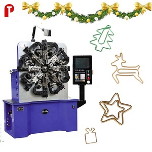 Máquina Automática CNC Manual para Fabricación de Resortes de Compresión en Espiral, Doblado, Enrollado y Formado de Alambre - Product Image 2