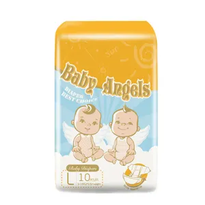 高品质婴儿尿布包背带胶带高吸收性尿布制造商批发婴儿尿布