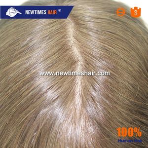 Sollevato toupee degli uomini di pelle sottile iniettata <span class=keywords><strong>parrucchino</strong></span> per gli uomini - Product Image 3