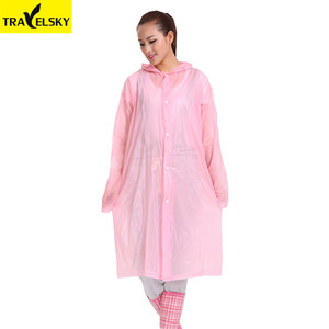 Abbigliamento impermeabile trasparente Travelsky Logo personalizzato uomo adulto e <span class=keywords><strong>donna</strong></span> - Product Image 3